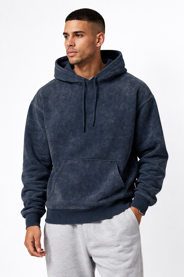 Unisex Acid Washed Hoodie