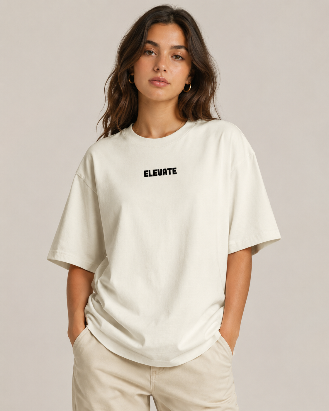 Good Vibes Oversized Tee